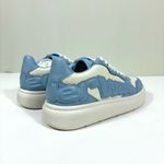 Alexander Wang  Puff Pebble Leather Logo Low Top Sneakers Blue White EU 39 NEW Photo 13