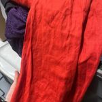 Elevenses Anthropologie Eleveneses orange Linen Pants Photo 3