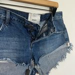 One Teaspoon - Dukes Low Waist Mini Denim Shorts Fray Hem Cut Off Summer Photo 5