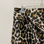 J.Crew Leopard Print Belted Pencil Skirt Size 6 Animal Print Office Chic Photo 3