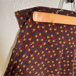 LuLaRoe Azure A-Line Skirt Turquoise Floral Photo 5