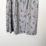 Handmade [] Gray Birds Branches Novelty Print Fit & Flare Retro Midi Skirt Sz 1X Photo 7