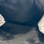 DKNY Vintage Y2K 90s Black Mini Backpack Purse nylon vinyl Logo Photo 7