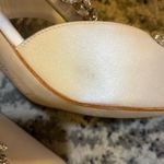 Manolo Blahnik  Lurum Embellished Satin Mules size 37 Photo 5