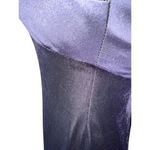 Vintage 90s Laundry by Shelli Segal Purple Velvet & Satin Formal Dress Size 6 Photo 3