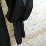 Reformation Pants Womens 8 Black Wide Leg High Rise Tie Belt Flowy Lined Boho Photo 7