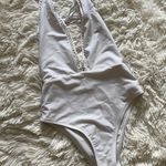 Aerie Deep V One Piece Swimsuit Photo 2