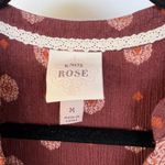 Knox Rose Boho Tiered Prairie Sleeveless Maxi Dress Brown Countryside Earth Girl Medium Photo 7