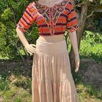 Women’s Colorful Ethnic Indian Embroidered Corset Crop Top Small Photo 7