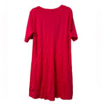 Isaac Mizrahi NWOT  LIVE HOT PINK TSHIRT DRESS Photo 1