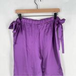 ICE Vintage 100% Silk Purple V Photo 6