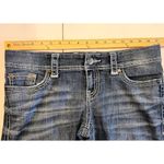 BKE Sabrina Stretch Womens Denim Blue Jeans Sz 30L Tall Bootcut Dark Wash Buckle Photo 6