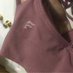 Fabletics Strappy Fitness Bra, Dusty Rose, Pink, Size XS Photo 3