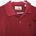 Zip Code Vintage Red Knit Sweater Collared Shirt Photo 1