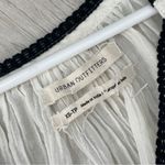 Urban Outfitters Top wild horses womens White (small) boho peasant coastal folk Photo 1