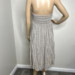 Cupshe Striped Tiered Strapless Midi Dress Photo 2