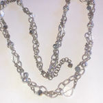 Brighton Metal Play Mixed Metal Tone Beaded Boho Twisted Chain Necklace Photo 2