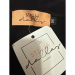 NEW Stella Dallas Black Long Bell Sleeve Open Cutout Slim Crop Blouse Top Size M Size M Photo 2