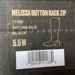 Frye Melissa black button back zip boots 5.5 Photo 5