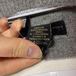 House of Harlow  1960 Heather grey 100% cashmere layered shoulder cap sweater S Photo 10