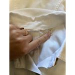 Soft Surroundings  White Linen Blend Button Front Long Sleeve Jacket Size S Photo 5