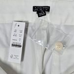 J.Crew  Sydney wide-leg pant in‎ bi-stretch cotton blend Ivory 6 NWT Photo 3