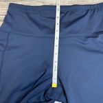 Sports Wear Women's Spandex Bermuda Shorts Dark Navy Blue L LG Large High Rise Photo 6