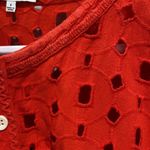 Madewell Eyelet Daybreak Linen Blend Dress Size small Photo 7