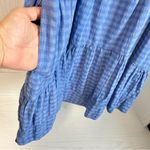 Anthropologie  Pilcro Dress Women Large Blue Puffy Sleeve Cottage Boho Nap House Photo 8