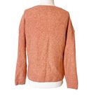 Everlane  Coral Pink Teddy Wool Blend Crewneck Sweater Size Large Photo 8
