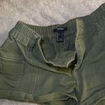 Forever 21  Cargo Mini Shorts Green Photo 1
