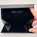 Karen Kane Black Triangular Folding Collapsible Hard Case for Glasses Photo 2