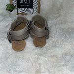 blowfish Malibu Gladiator Sandal Gray Size 6 side zipper casual open toe shoes Photo 2