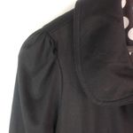 Forever 21  M Black Coat Polka Dot Lining Photo 6