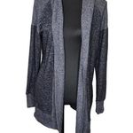 Hippie Rose  Gray Soft Knit Open Cardigan Photo 0