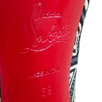 Christian Louboutin Daffodile Platform Pumps Heels Panama Geometrico Size 39 Photo 5