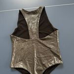 Victoria's Secret Women’s Victoria’s Secret VS Sport Metallic Bodysuit Sz S Small Photo 8