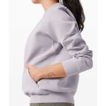 Lululemon City Sweat Crew Spacer Iced Iris Purple Sweatshirt Crewneck 6 Scuba Photo 2