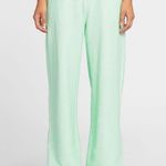 Roberto Cavalli  Animalier Patchwork-Print Appliqué Sweatpants Mint Green Sz XXL Photo 2