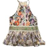 Rebecca Taylor FLORAL BOHO TANK TOP 2 Photo 0