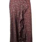 Flynn Skye  Ditzy Floral Front Slit High Waisted Maxi Skirt XS Photo 1