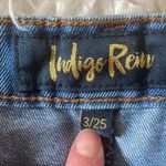 Indigo Rein  Super High Rise Distressed Denim Shorts, NWT Photo 1