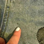 Mickey Mouse women’s Jeans sz 2XL slim fit medium wash streetwear Disney comfy Blue Photo 9