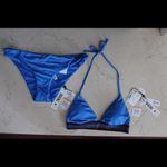 The Bikini Lab  | triangle halter top glitter bikini Photo 6