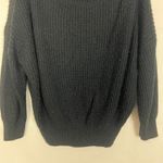 Exlura  Pullover Black Chunky Knit Sweater Size S/M Photo 3