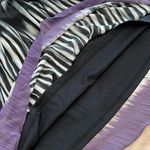 Forever 21 super cute black & white mini dress w/lavender around the bottom Photo 7