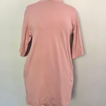 Top Shop Light Pink Pastel Pink Tshirt Dress Photo 1