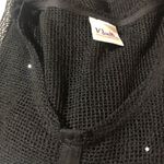 Noelle black mesh swim coverup Black Size undefined Photo 8