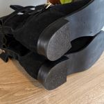 Kate Spade  Sabina Suede Double Buckle Moto Boot Black Size 10 Biker Bikercore Photo 7