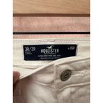 Abercrombie & Fitch Hollister ULTRA‎ HIGH RISE DAD JEAN White Size 3R Distress Rips Photo 6